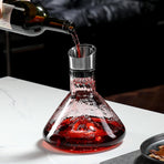 CARLA HOME Iceberg Wine Decanter with Aerator Filter and Lid-1992735295526801409