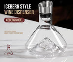 CARLA HOME Iceberg Wine Decanter with Aerator Filter and Lid-1992735295526801410