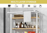 CARLA HOME 3-Tier Over Washing Machine Storage Rack Laundry Shelf Organizer for Bathroom or Toilet (White)-1978962259598249987