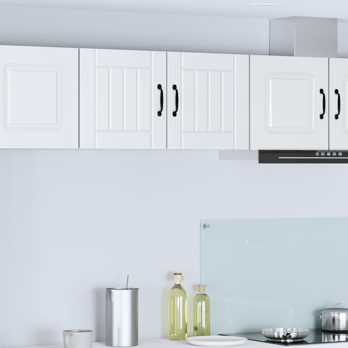 Wall Cabinet LUCCA White 40 x 31 x 40 cm Engineered Wood