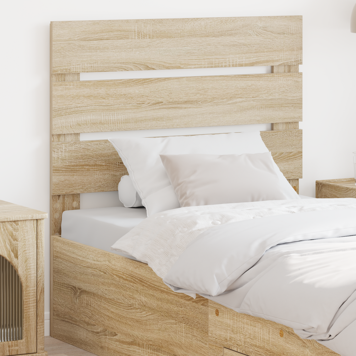 Headboard Sonoma Oak Engineered Wood