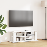 TV stand White 96 x 35 x 33.5 cm - Side View