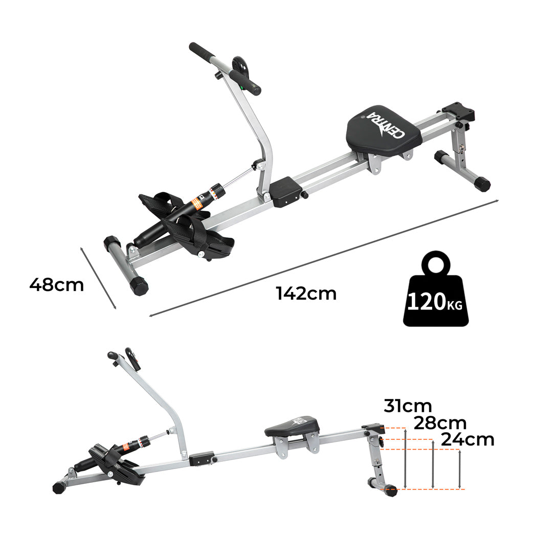 Centra Hydraulic Rowing Machine 12 Levels-2018816871524077570
