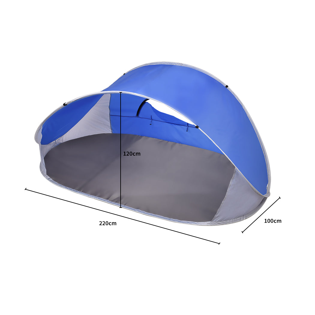 Mountview Pop Up Tent Camping Beach Blue-2018816641021906946