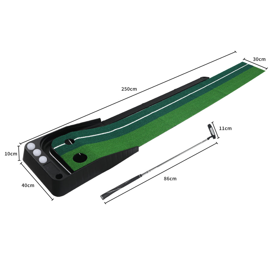 Centra Golf Putting Mat 250cmx40cm Portable-2006733166500515842