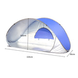 Mountview Pop Up Tent Beach Camping - Front View