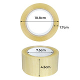 6 Rolls Packing Packaging Tape 45mmx75m-2018816629068140546