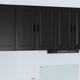 Dishwasher Panel Kalmar Black 80 x 31 x 80 cm Engineered Wood
