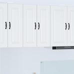 Dishwasher Panel Kalmar 2 pcs White Engineered Wood