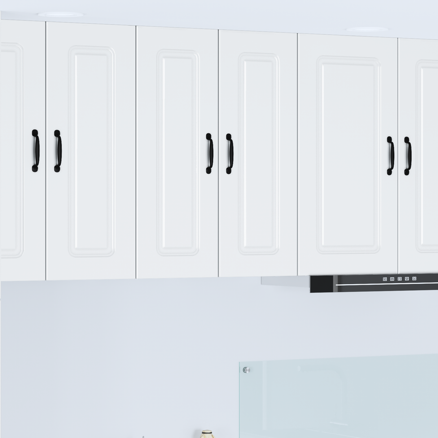 Dishwasher Panel Kalmar 2 pcs White Engineered Wood