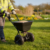 Spreader Black 53 x 81.5 x 78 cm PVC and Steel - Front View