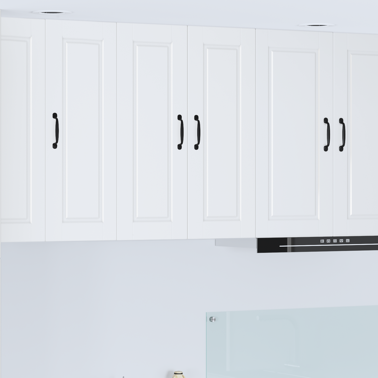 Wall Cabinet PORTO White 60 x 31 x 80 cm Engineered Wood