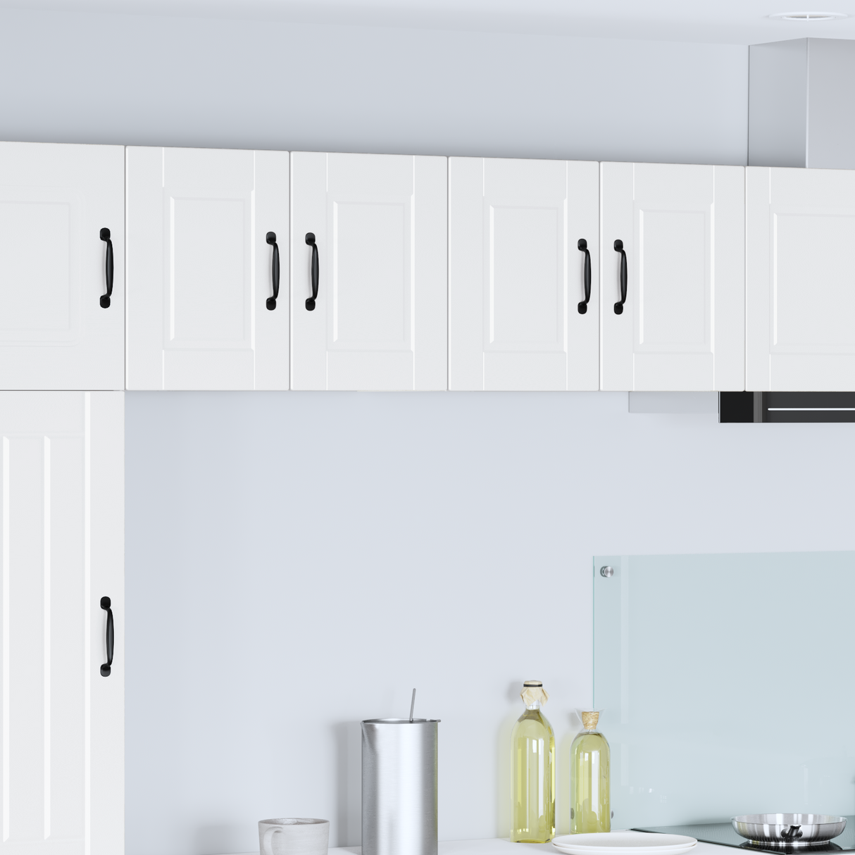 Wall Cabinet PORTO White 60 x 31 x 40 cm Engineered Wood