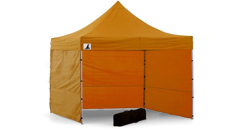 Wallaroo 3x3 PopUp Orange Gazebo Marquee Outdoor Tent