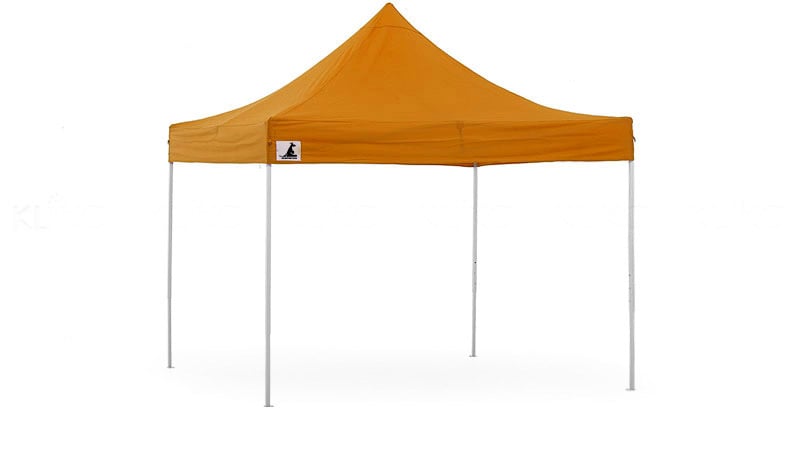 Wallaroo 3x3 PopUp Orange Gazebo Marquee Outdoor Tent