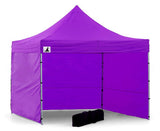 Wallaroo 3x3 PopUp Purple Gazebo Marquee Outdoor Tent - Top-Down View
