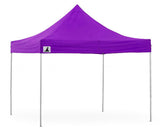 Wallaroo 3x3 PopUp Purple Gazebo Marquee Outdoor Tent - 45-Degree Angle