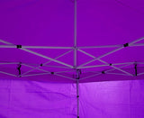 Wallaroo 3x3 PopUp Purple Gazebo Marquee Outdoor Tent - Rear View