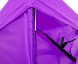 Wallaroo 3x3 PopUp Purple Gazebo Marquee Outdoor Tent - Close-Up Angle