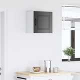 Wall Cabinet PORTO Black 40 x 31 x 40 cm Engineered Wood - Top-Down View