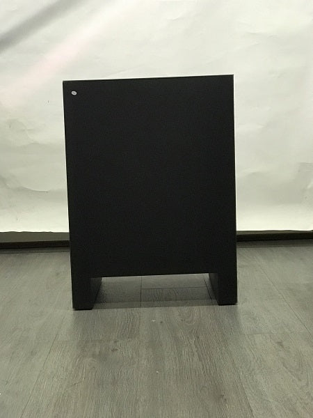 Mirrored Bedside with 3 Sparkling drawers. Last one, floor stock left, half price.