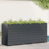 Wheelie Bin Storage for 4 Bins Anthracite 272 x 77,5 x 121,5 cm
