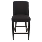 Ophelia Tall Barstool Black chrome ring on back. Last two at this price.