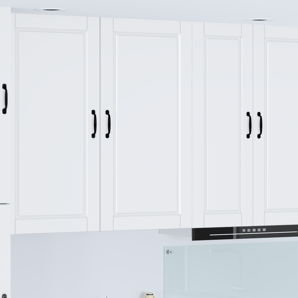 Wall Cabinet PORTO White 50 x 31 x 100 cm Engineered Wood