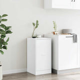 Apothecary Cabinet White 40x41x77.5 cm Engineered Wood - Side View