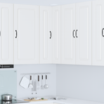 Dishwasher Panel Kalmar White 57 x 57 x 100 cm Engineered Wood