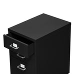Levede 6 Drawer Office Cabinet Drawers Black-2006733172280266756