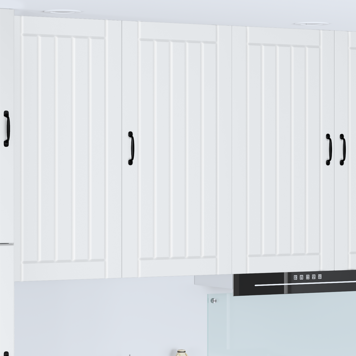 Wall Cabinet LUCCA White 50 x 31 x 100 cm Engineered Wood
