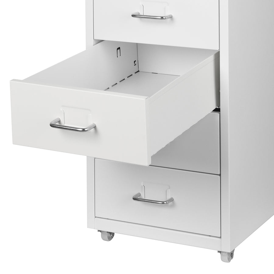 Levede 6 Drawer Office Cabinet Drawers White-2018816811138682885
