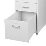 Levede 3 Drawer Office Drawers Cabinet White-2018816800573231109