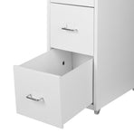 Levede 4 Drawer Office Drawers Cabinet White-2006733171760173061