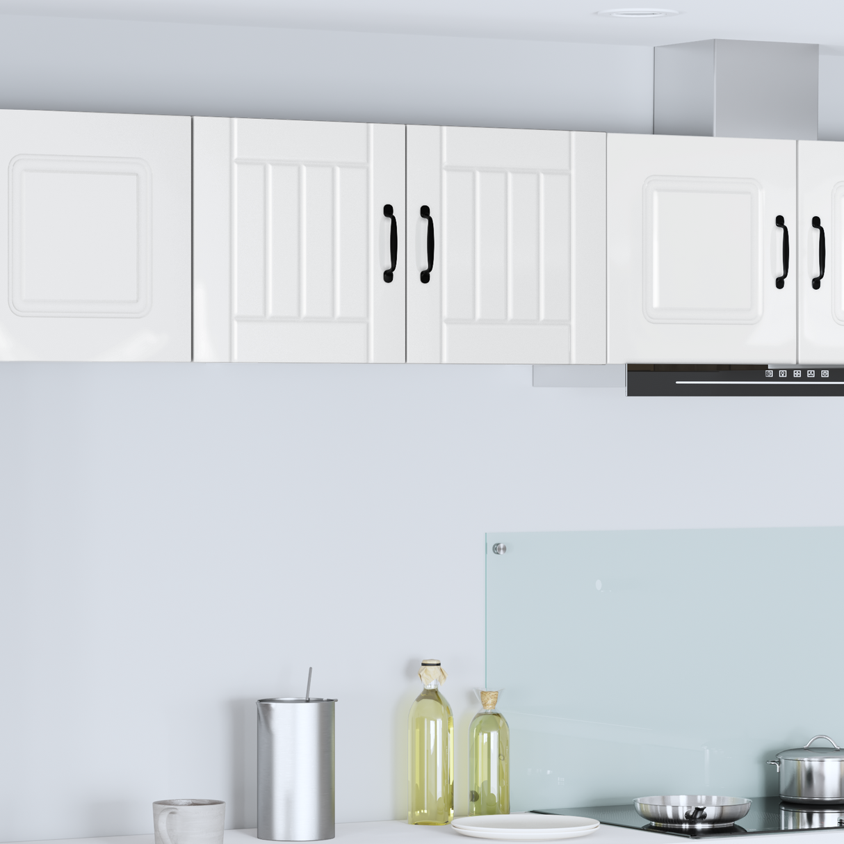 Wall Cabinet LUCCA High Gloss White 40 x 31 x 40 cm