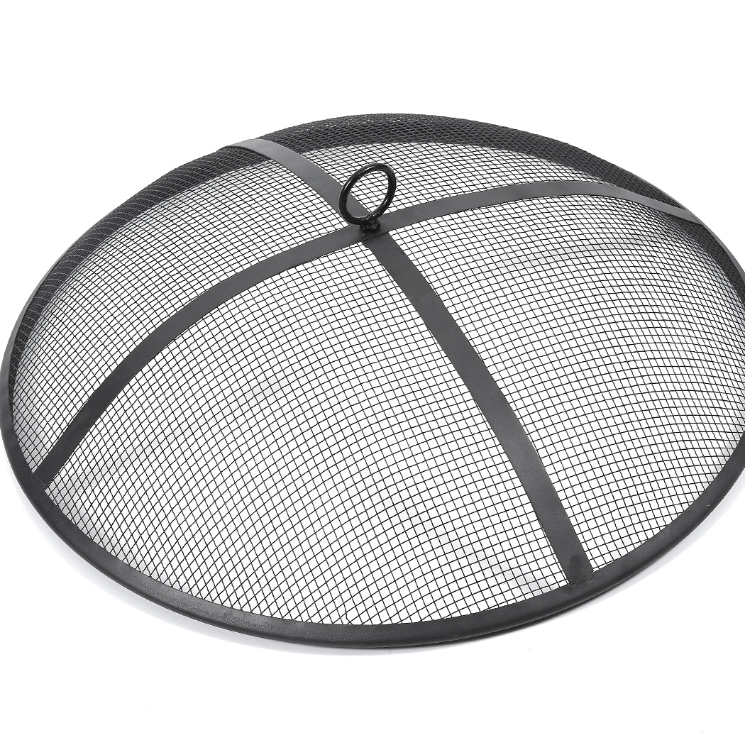 22" Outdoor Fire Pit BBQ Grill Fireplace Small-2018816787604443142