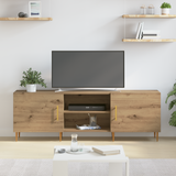 TV Cabinet 150 x 30 x 50 cm Artisan oak Engineered wood - Top-Down View