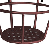 Levede 1x Flower Holder Plant Stand Bronze - Side View