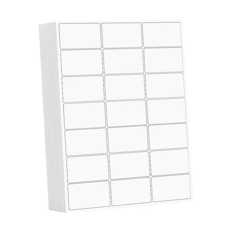 100 Sheet A4 Label White Matte Self Adhesive Sticker-1954802469351591941