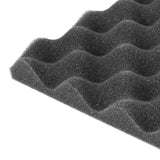 14PC Acoustic Foam Wall Panels 50x50x5cm - Side View