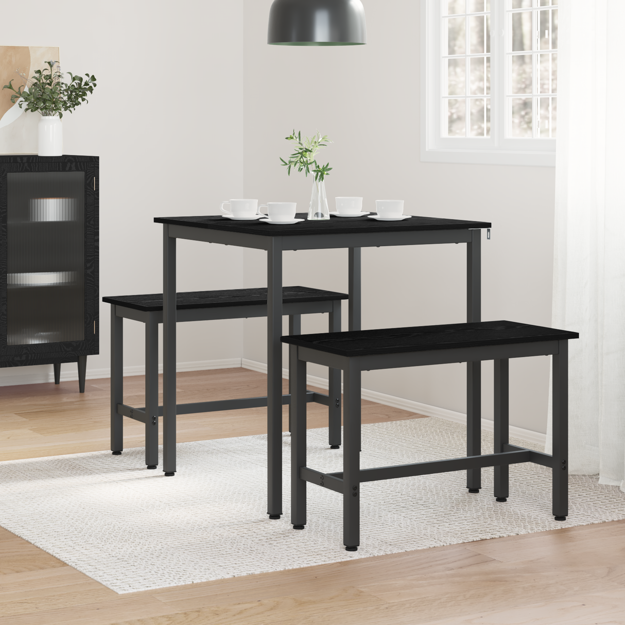 Dining Tables 70 x 70 x 75 cm METAL
