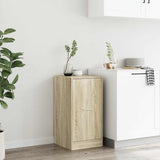 Apothecary Cabinet Sonoma Oak 40x41x77.5 cm Engineered Wood - Side View