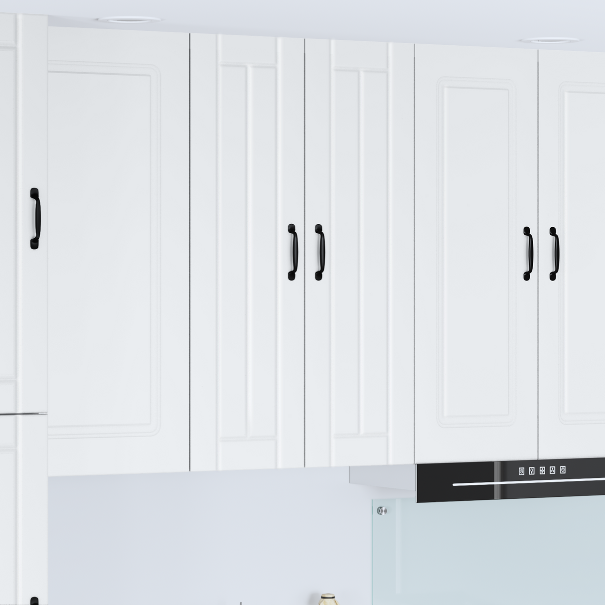 Wall Cabinet LUCCA White 60 x 31 x 100 cm Engineered Wood