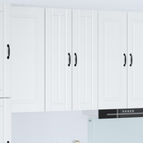 Wall Cabinet LUCCA White 60 x 31 x 100 cm Engineered Wood - Side View