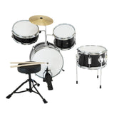 Karrera Childrens 4pc Drum Kit - Black - Extra Image