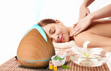 PureSpa Ultrasonic Diffuser - Light Wood - 45-Degree Angle