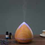PureSpa Ultrasonic Diffuser - Light Wood - Rear View