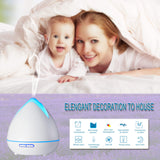 PureSpa Ultrasonic Diffuser  - White - Rear View
