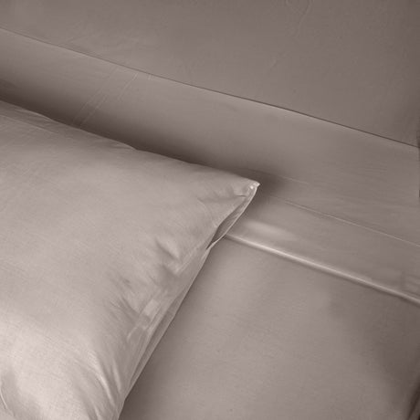 Renee Taylor 1500 Thread Count Cotton Blend Sheet Set - King - Stone-1951134872475144195